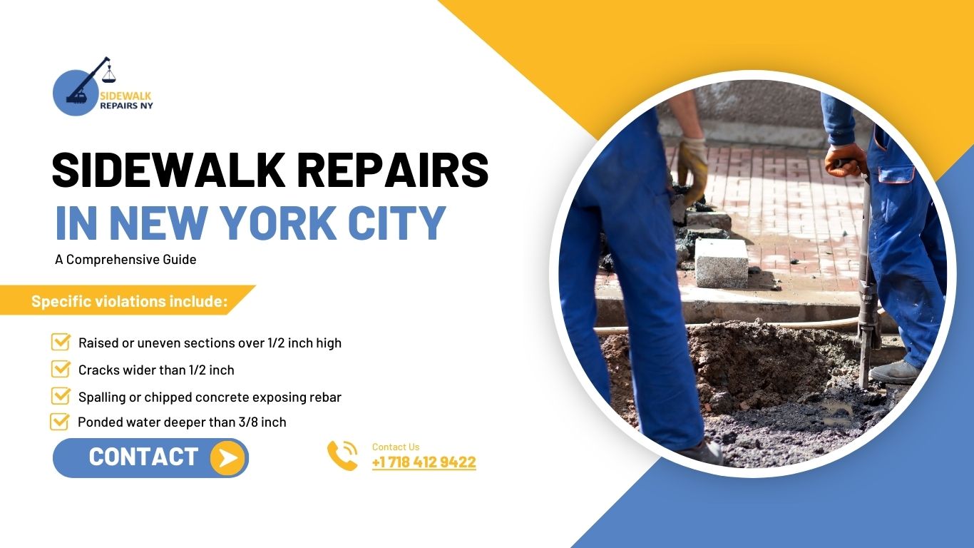 Sidewalk Repairs in New York City: A Comprehensive Guide